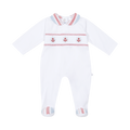 DEOLINDA Copacabana Boys White Babygrow - 26124