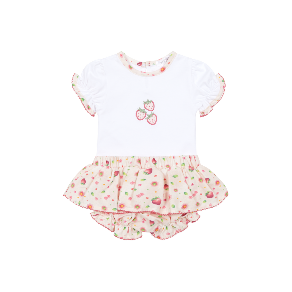 DEOLINDA Tutti Frutti Girls Strawberry Jam Pant Set - 26604