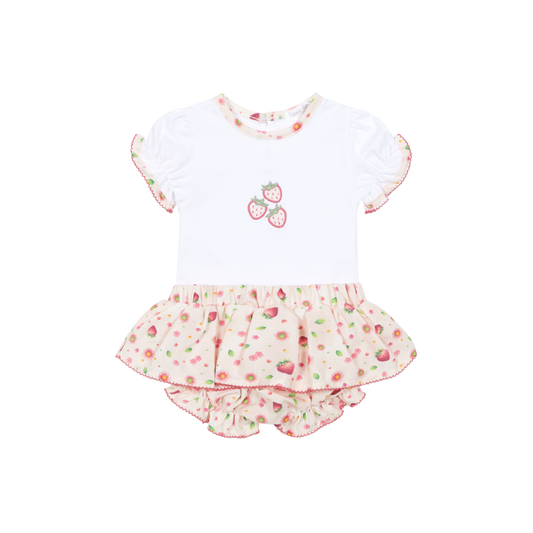 Deolinda Tutti Frutti girls strawberry jam pant set 26604