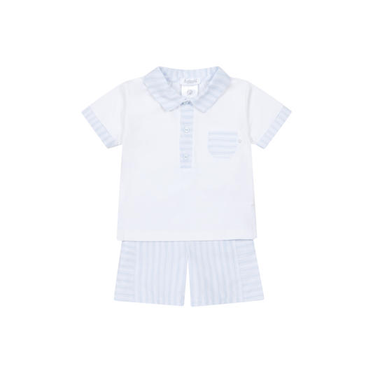 Deolinda California boys blue short set 26611