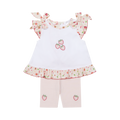 DEOLINDA Tutti Frutti Girls Strawberry Leggings Set - 26727