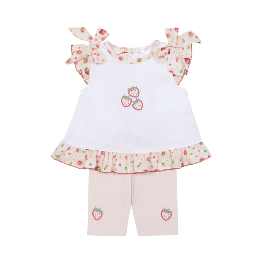 Deolinda Tutti Frutti girls strawberry leggings set 26727