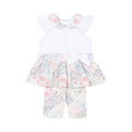 DEOLINDA Sugar Girls Pastel Floral Leggings Set - 26745