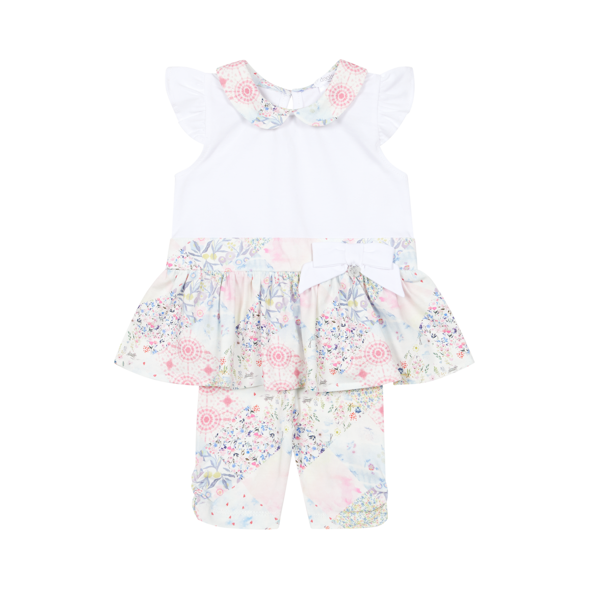 Deolinda Sugar girls pastel floral leggings set 26745