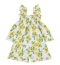 DEOLINDA Sorrento Girls Lemon Print Shorts Set - 26754