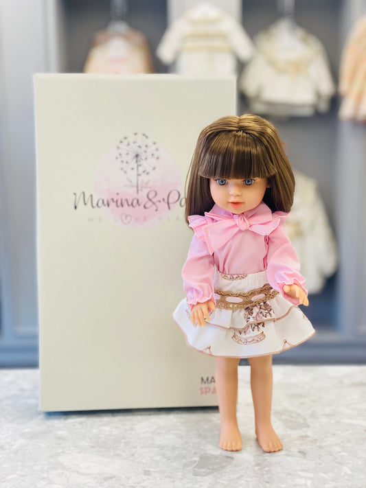 AW25 BABINE Merche Girls Doll with Carousel Skirt Set