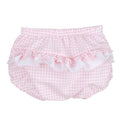 CALAMARO BASICS Pink & White Girls Vichy Jam Pants