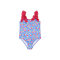 DEOLINDA Cherry Girls Blue & Pink Swimsuit - 26010