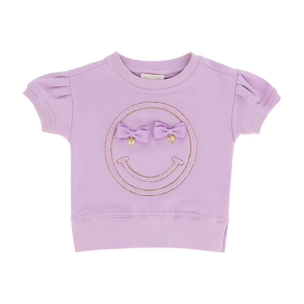 ANGELS FACE SS24 Smile Girls Lilac Short Set - CLEARANCE SALE