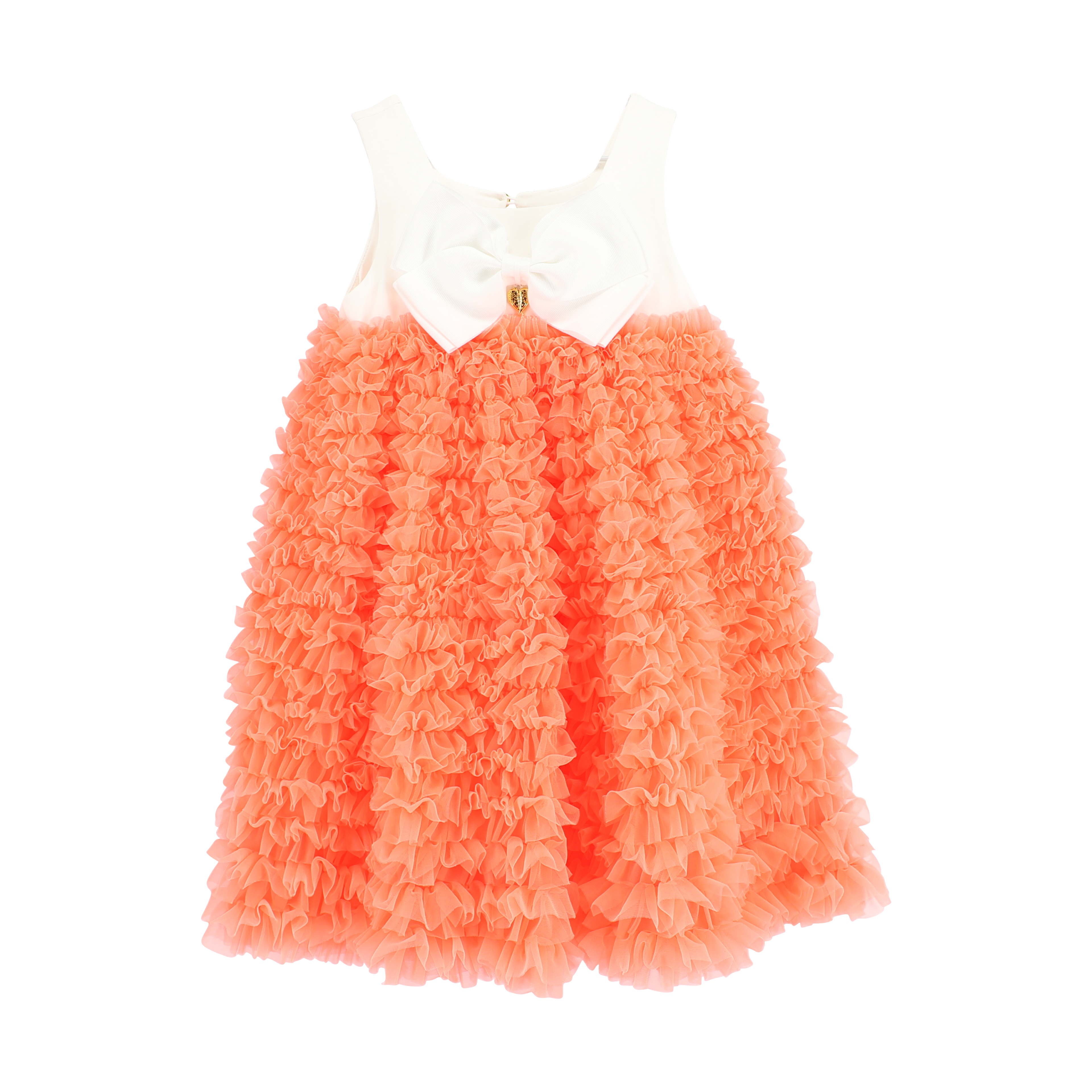 ANGELS FACE Donna Girls Neon Orange Dress