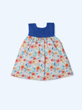 MAC ILUSION Flamboyant Girls Multicolour Floral Dress - 9769