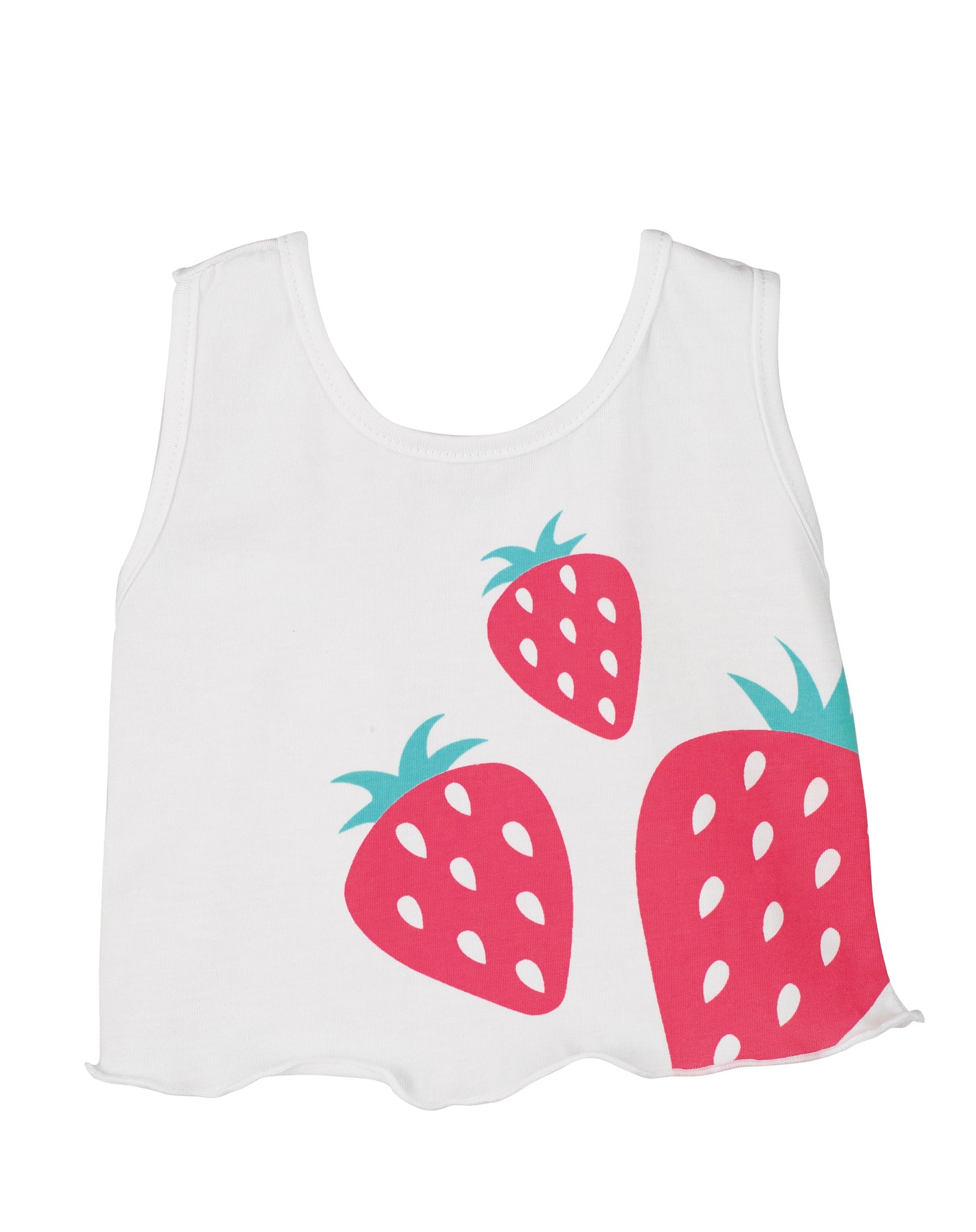 CALAMARO Fresas Girls Strawberry Swim Knickers & Top - 23053