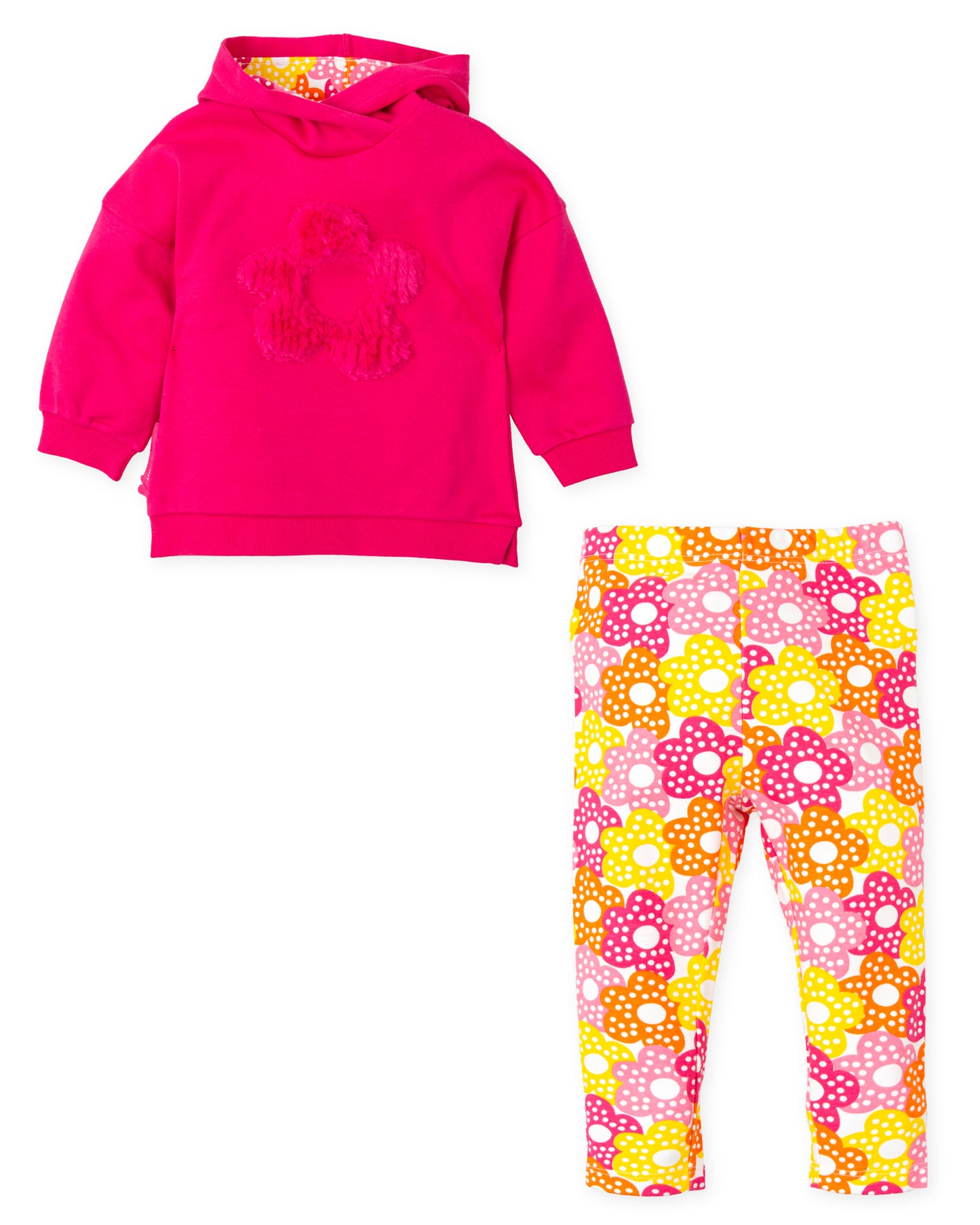 AGATHA RUIZ DE LA PRADA Flowers Girls Multicolour Leggings Set