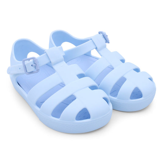 MARENA Monaco Matt Blue Jelly Shoes