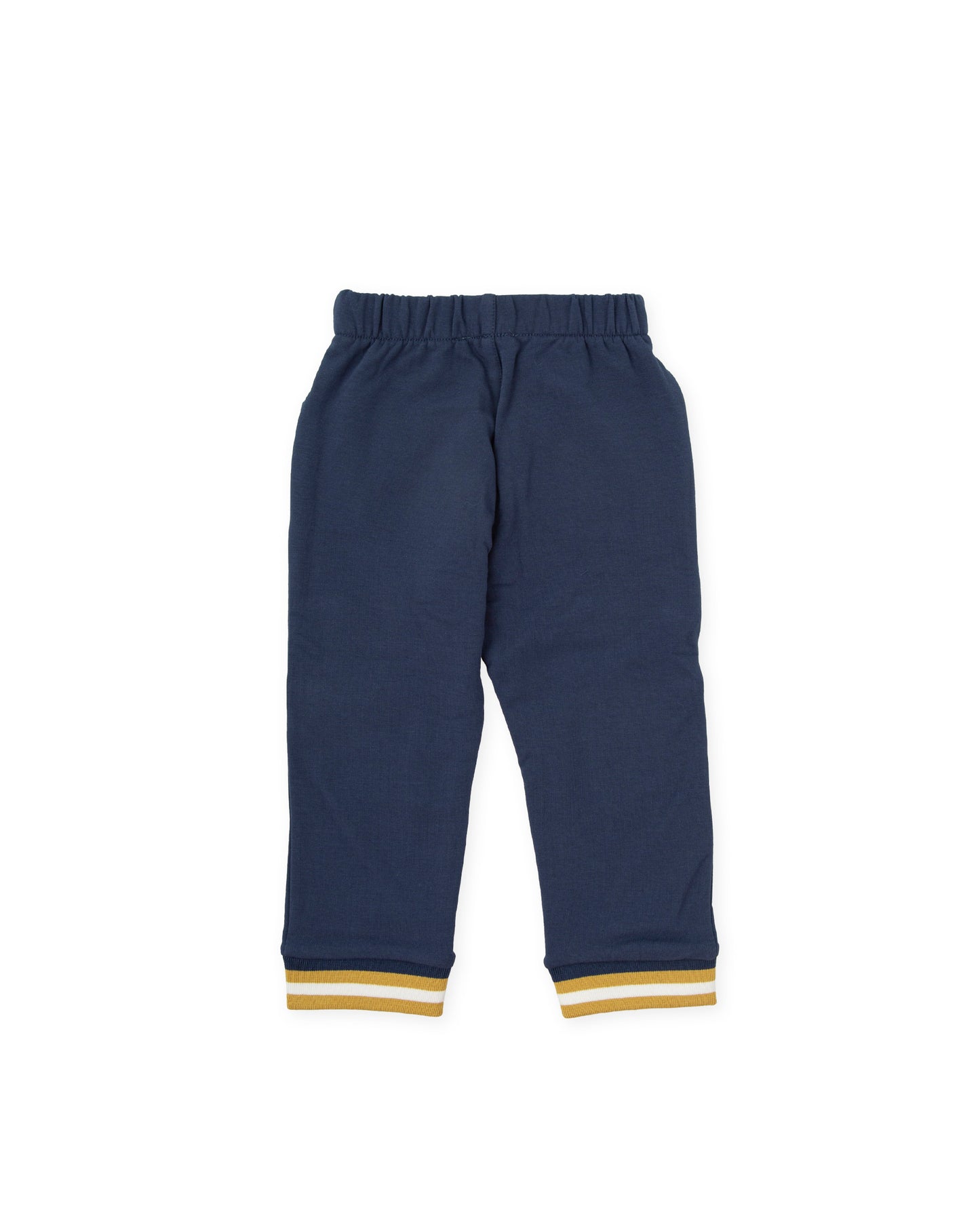 TUTTO PICCOLO Olivo Boys Navy & Olive Jogger Set