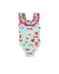 AGATHA RUIZ DE LA PRADA Girls Hortensia Multicolour Swimsuit