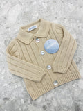 JULIANA Avellana Boys Beige Cardigan - 26210