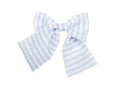 NAXOS Carmen Girls Blue & White Stripe Hair Bow
