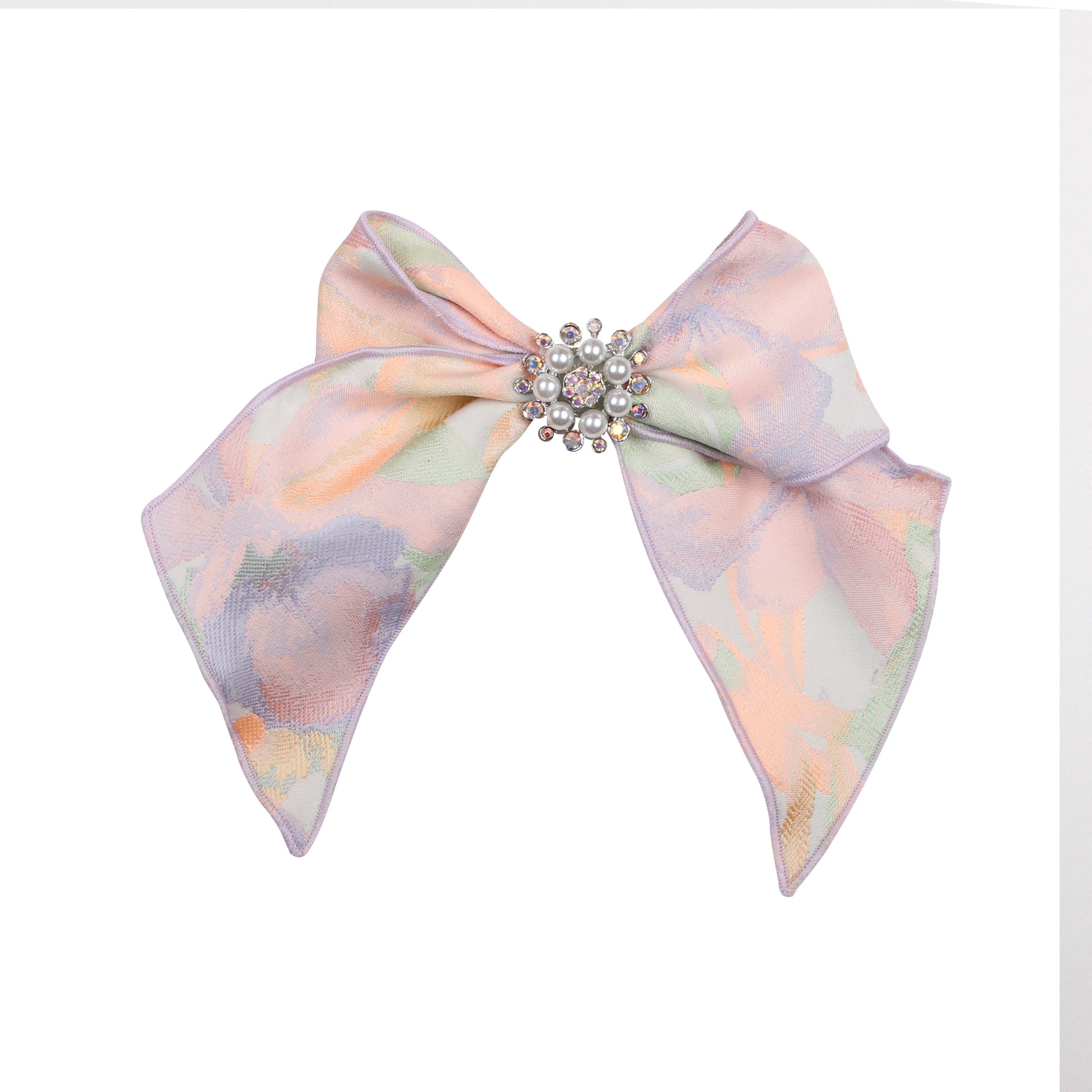 NAXOS Fluor Girls Neon Floral Hair Bow