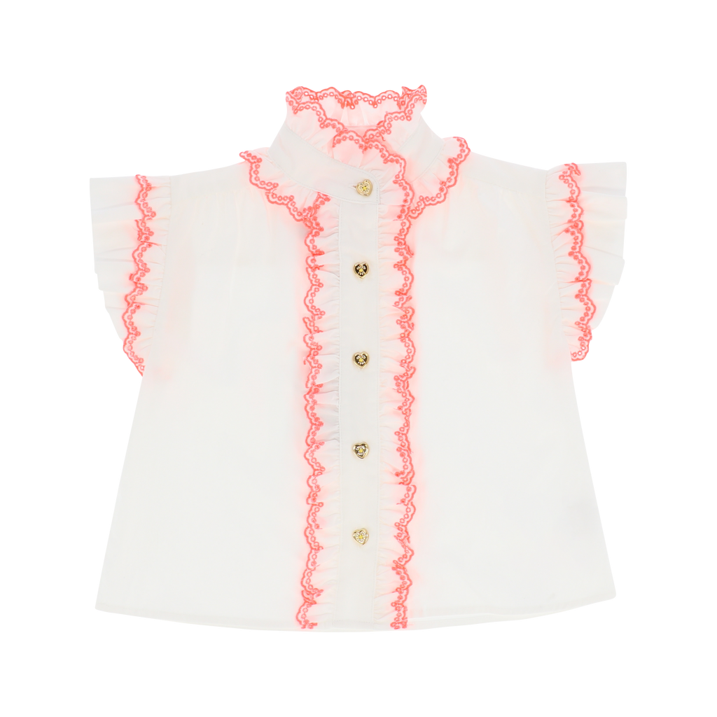 ANGELS FACE SS24 Ballroom Girls Neon Orange Skirt Set - CLEARANCE SALE