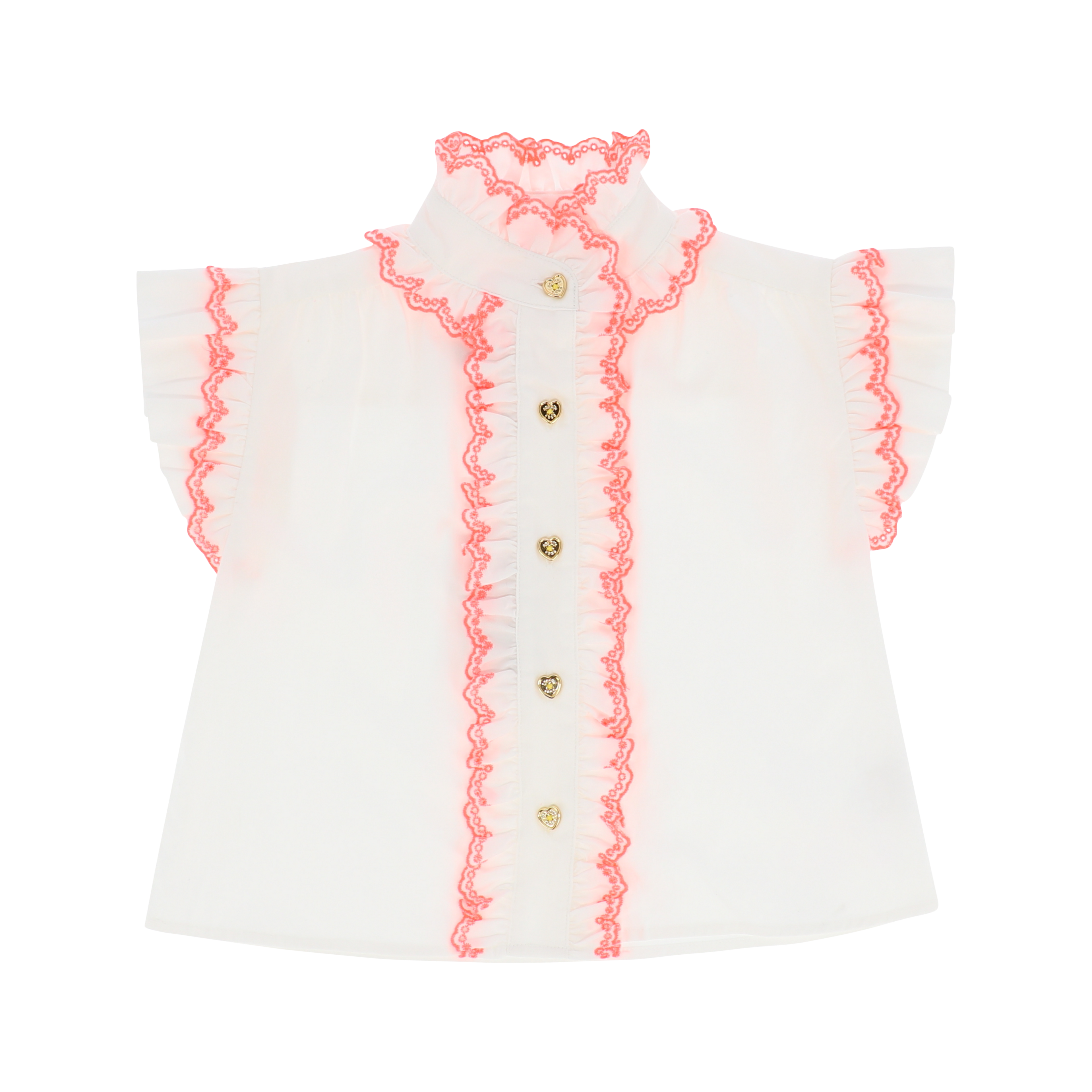 ANGELS FACE SS24 Ballroom Girls Neon Orange Skirt Set - CLEARANCE SALE