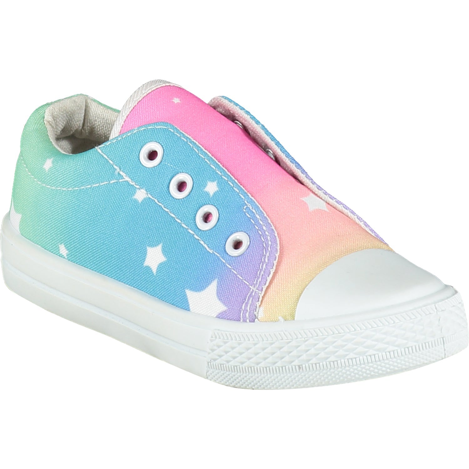 A-Dee Rainbows & Unicorns Canvas Trainers