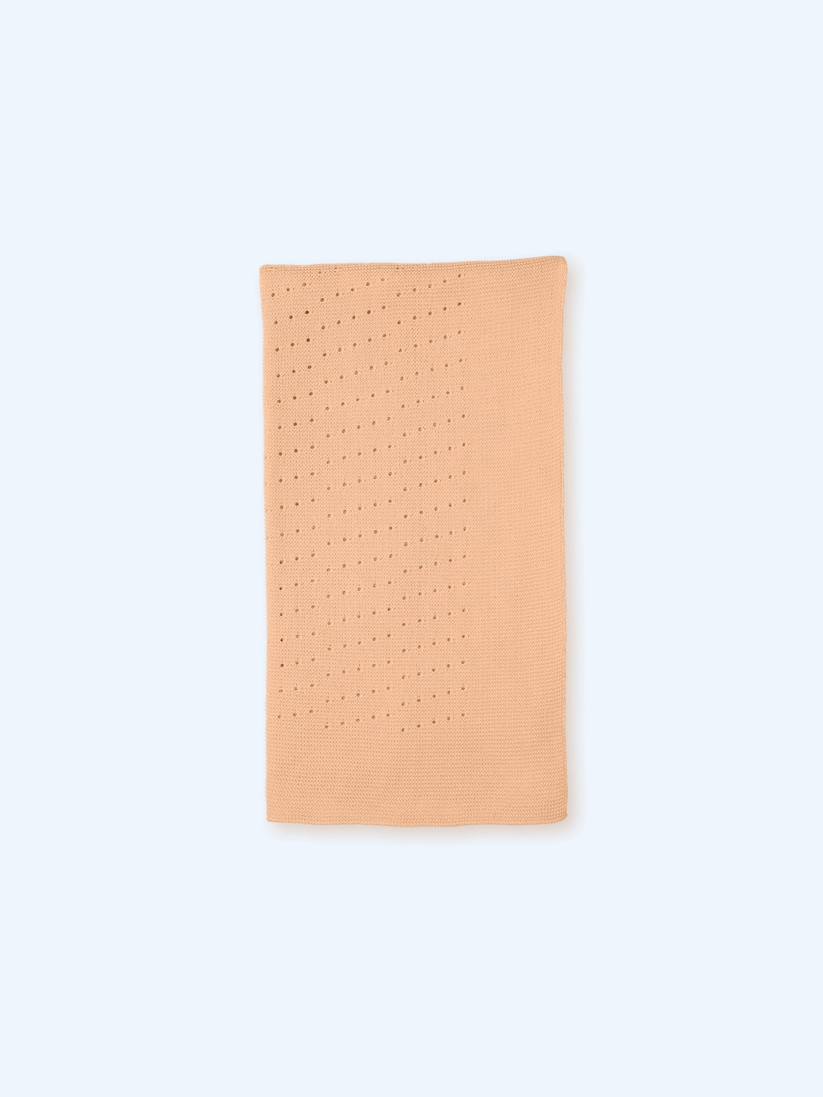 MAC ILUSION Lima Musel Girls Peach Knitted Blanket - TO138