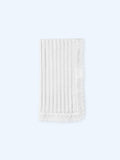 MAC ILUSION Floral Rustik White Girls Knitted Blanket - TO140