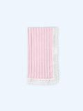 MAC ILUSION Floral Rustik Pink Girls Knitted Blanket - TO140