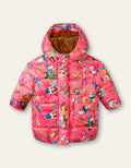 OILILY Candid Girls Pink Collage Coat