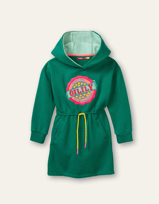 AW20 Oilily Hink Hooded Sweat Dress