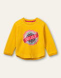 OILILY Home Girls Yellow Sweater