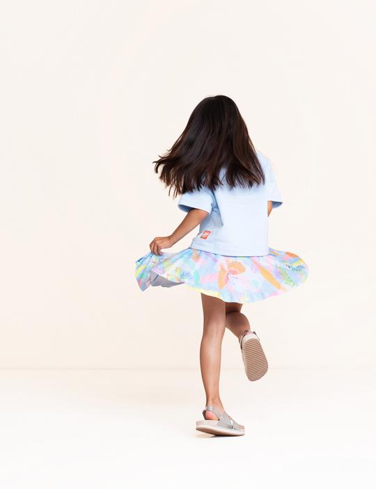 OILILY Hussel Girls Blue Short Sleeve Logo Sweater