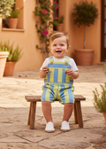 BASMARTI Lima Boys Dungarees on baby boy in Spain