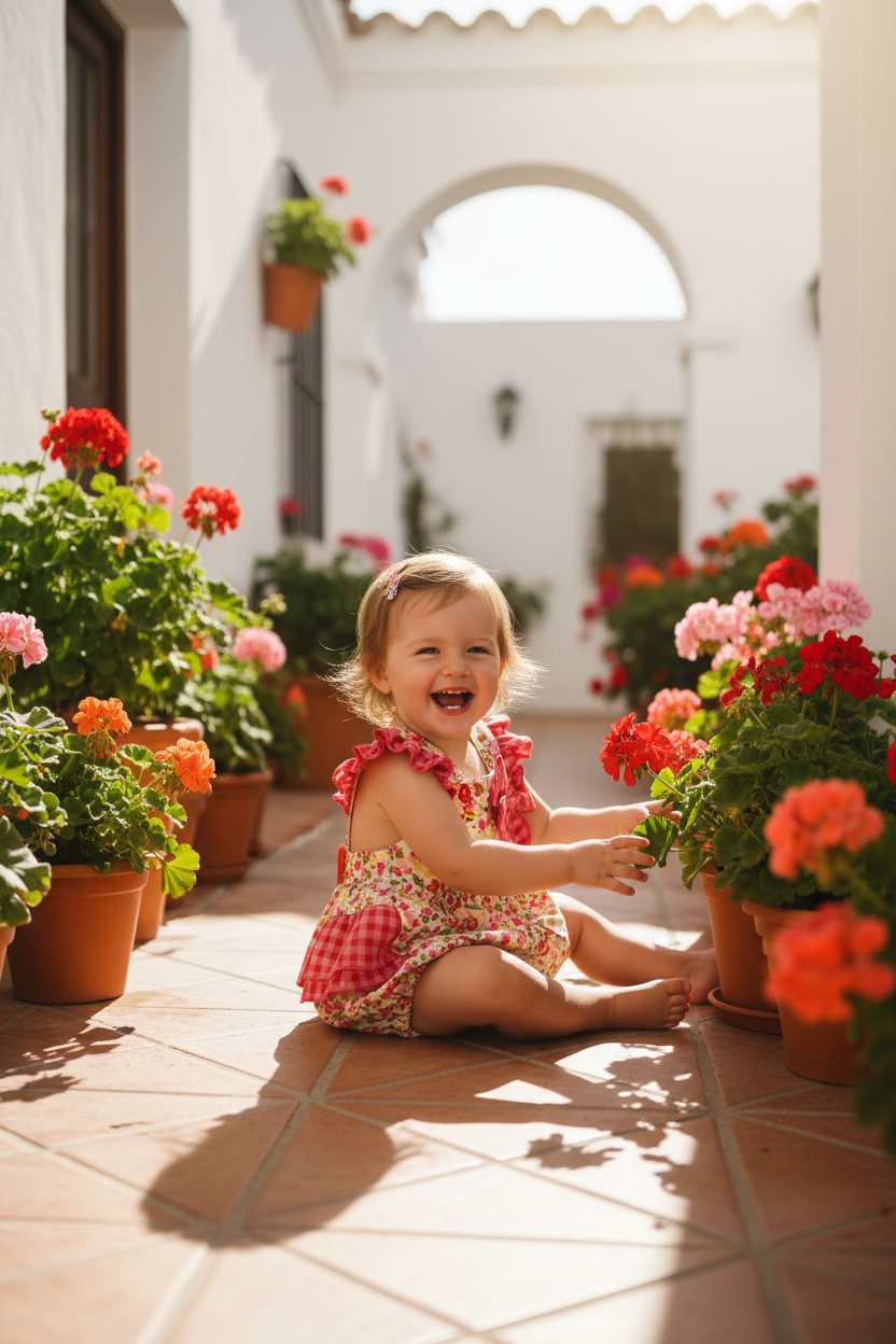 Cuka Floral Romper – Sunny Spain