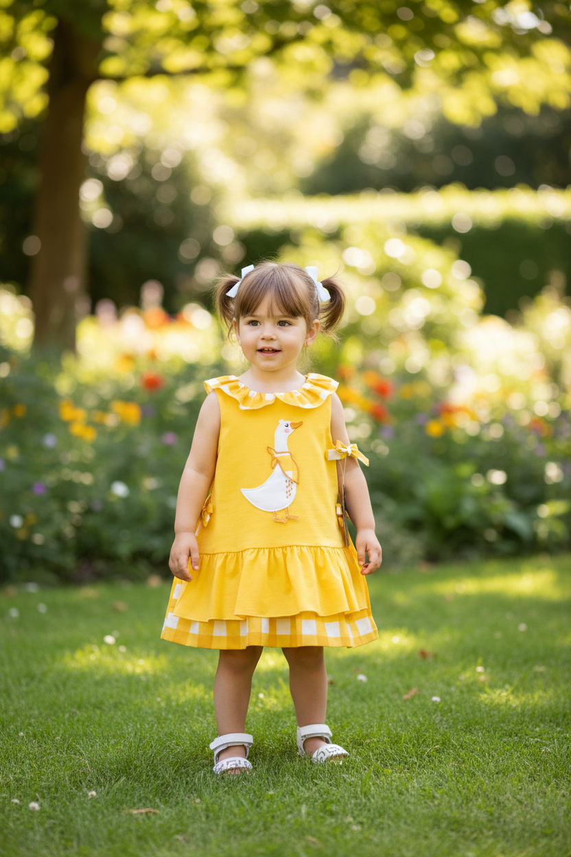 Garden Dress Editorial - Corrected Fit