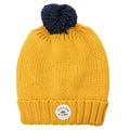 WEEKEND A LA MER Normand Boys Mustard & Navy Pom Pom Hat