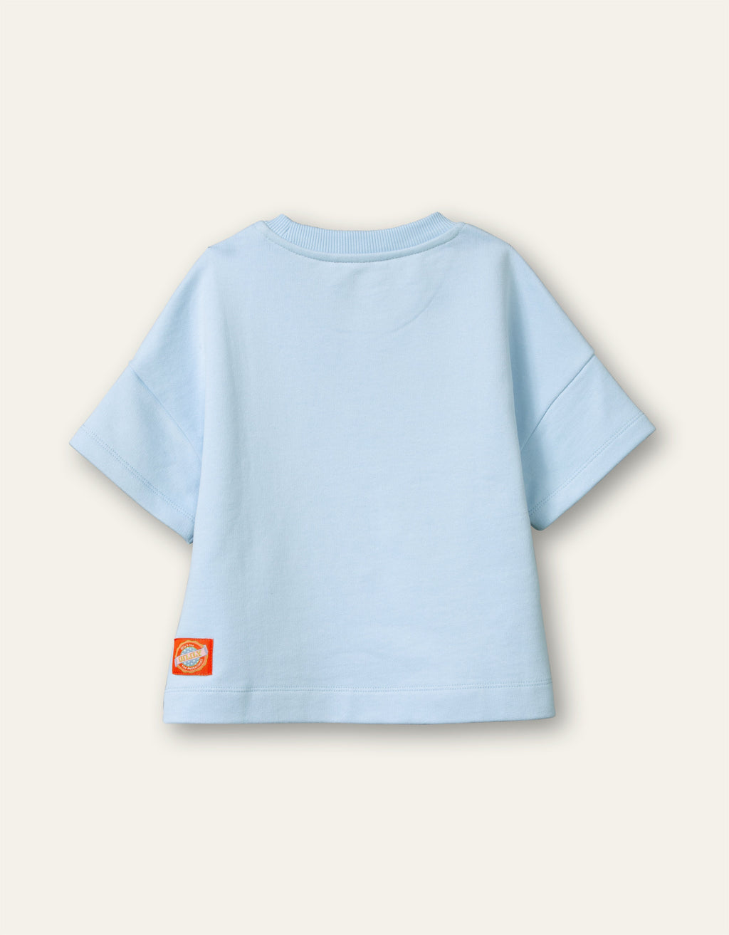 SS21 Oilily Hussel Blue Short Sleeve Logo Sweater
