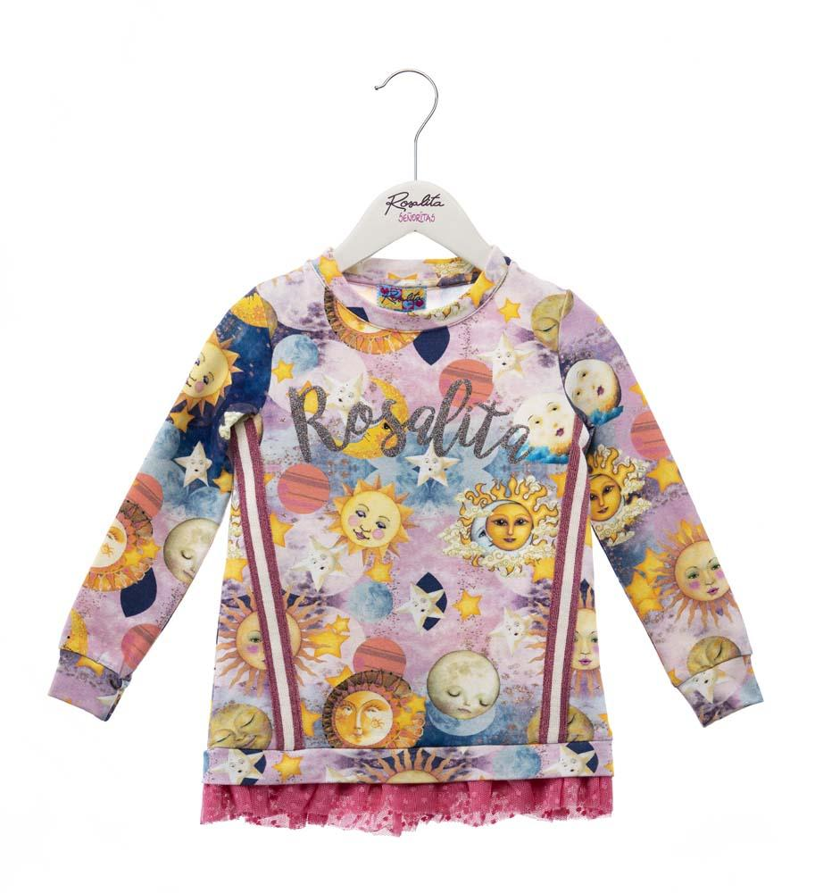 ROSALITA SENORITAS Geneva Girls Long Sleeve Top - CLEARANCE SALE