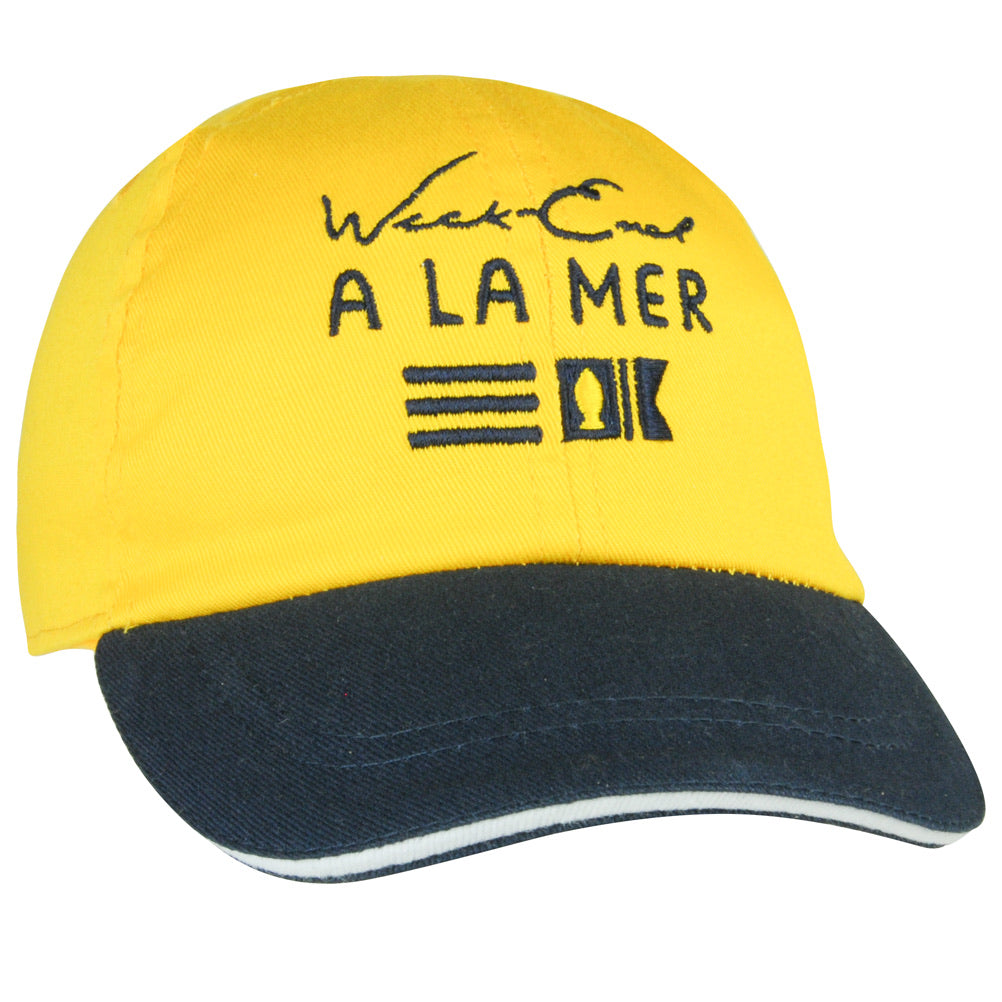 WEEKEND A LA MER Casquette Boys Yellow & Navy Cap