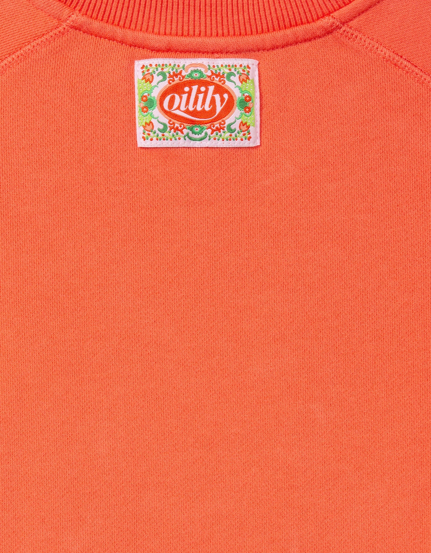 SS21 Oilily Hope Coral Orange Sweat Dress