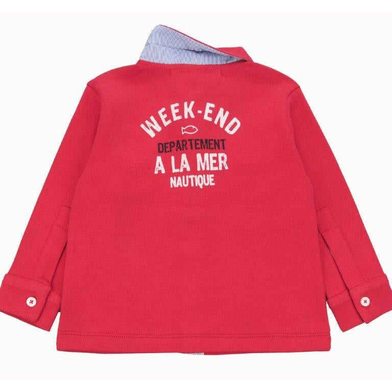 WEEKEND A LA MER Gringo Boys Red Top