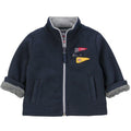 WEEKEND A LA MER Connu Boys Navy Fleece Jacket