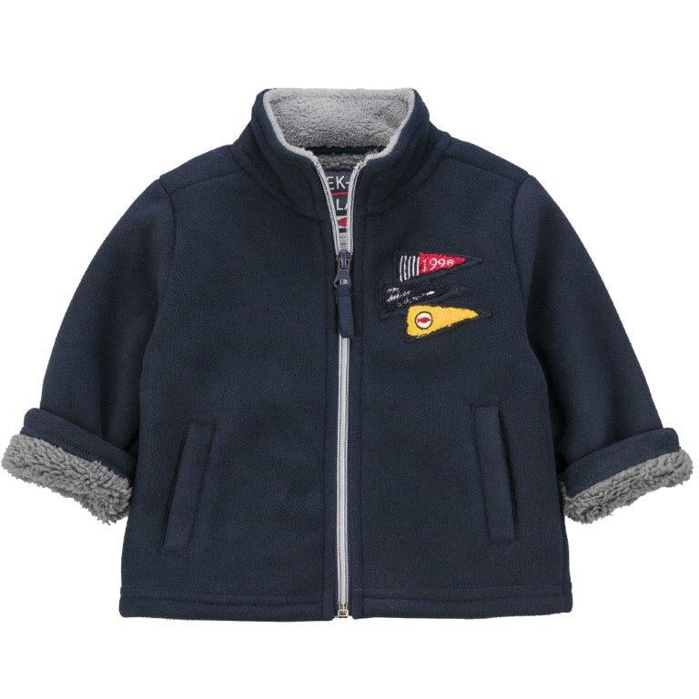 WEEKEND A LA MER Connu Boys Navy Fleece Jacket