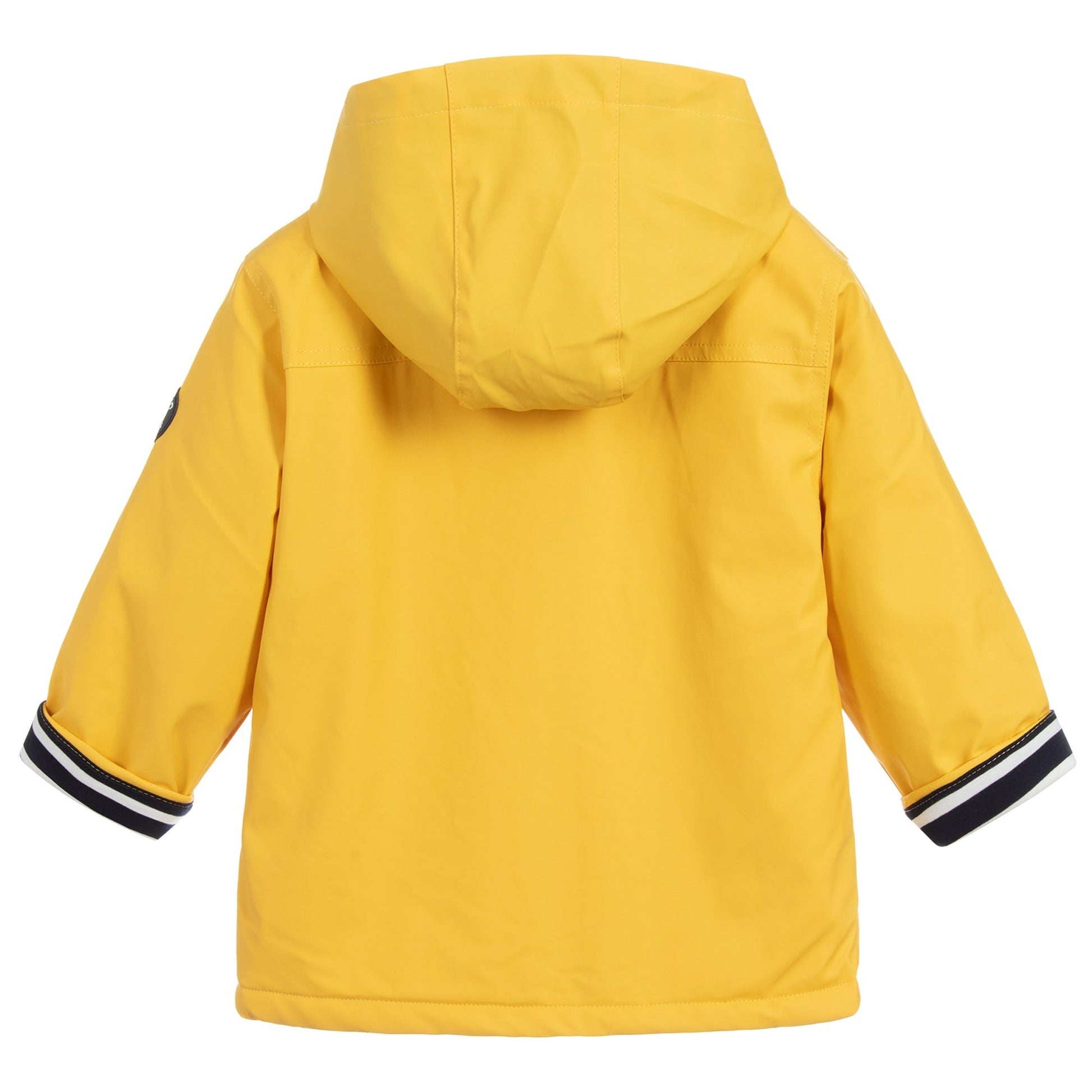 AW19 Week-end a la Mer Yellow Hooded Rain Coat