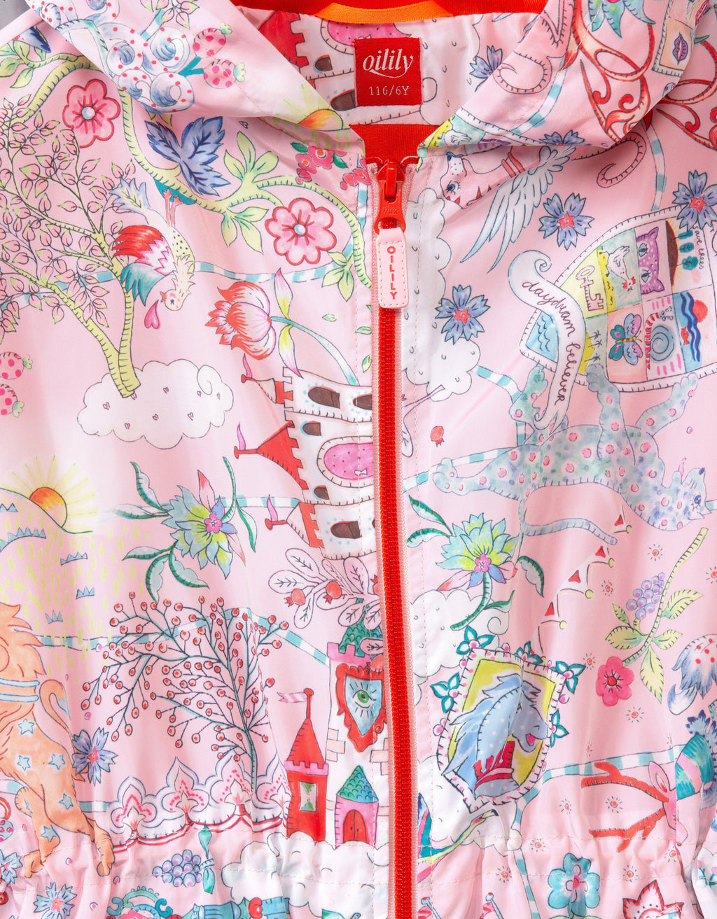 SS21 Oilily Castle in the Clouds Pink Coat