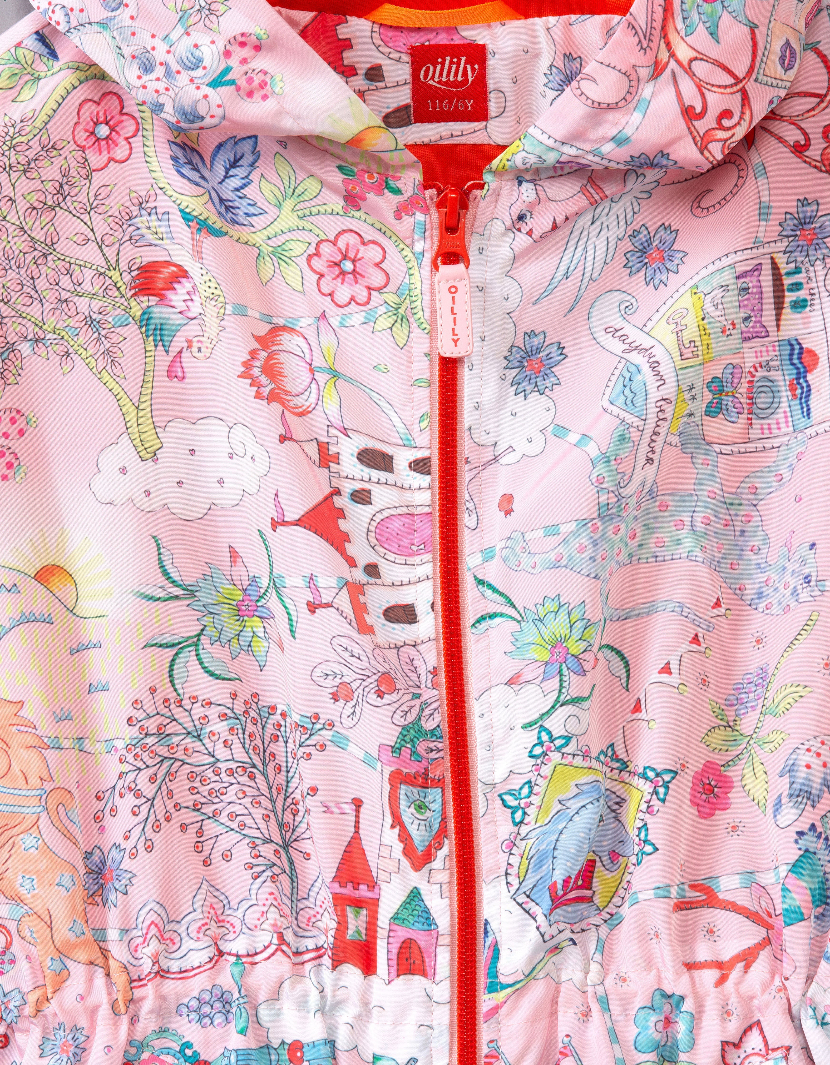 SS21 Oilily Castle in the Clouds Pink Coat