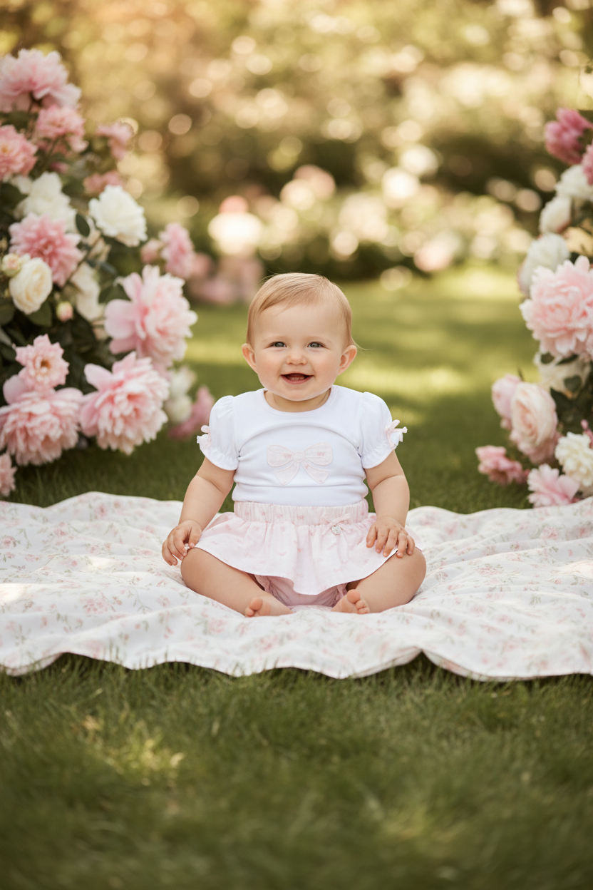 Jam Pant Set - Spring Garden