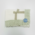 JULIANA Azahar Knitted Blanket - White & Beige