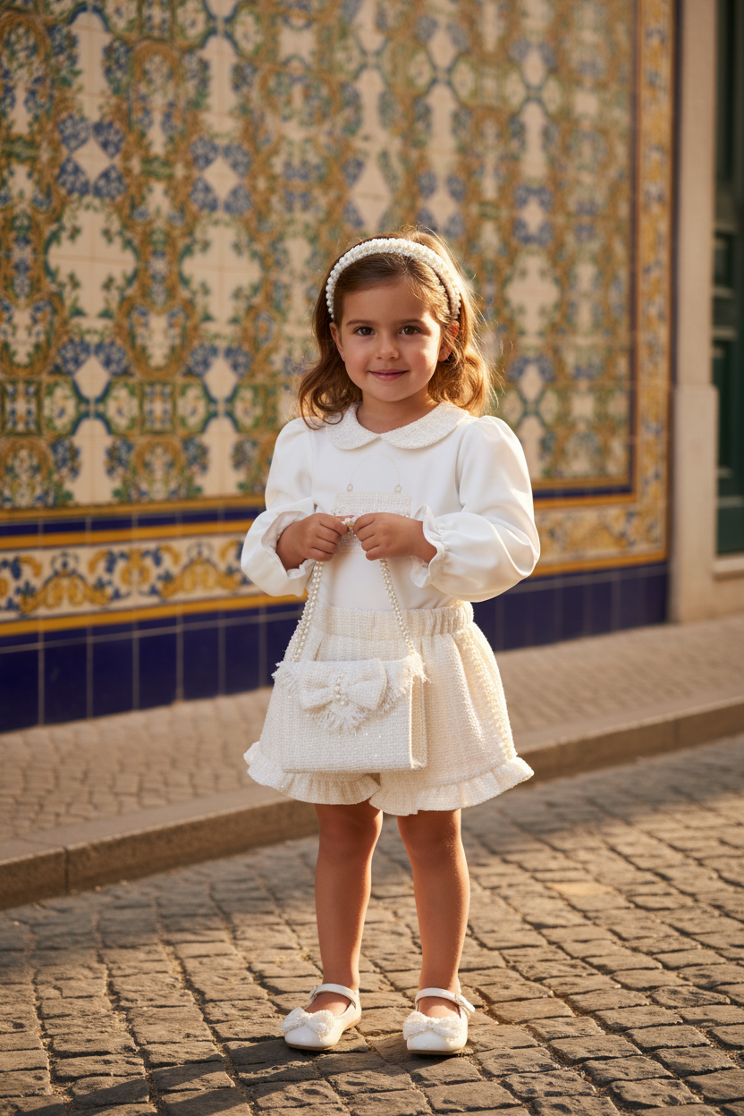 DEOLINDA CHIC Little Girl Pearl Set Revised Portugal